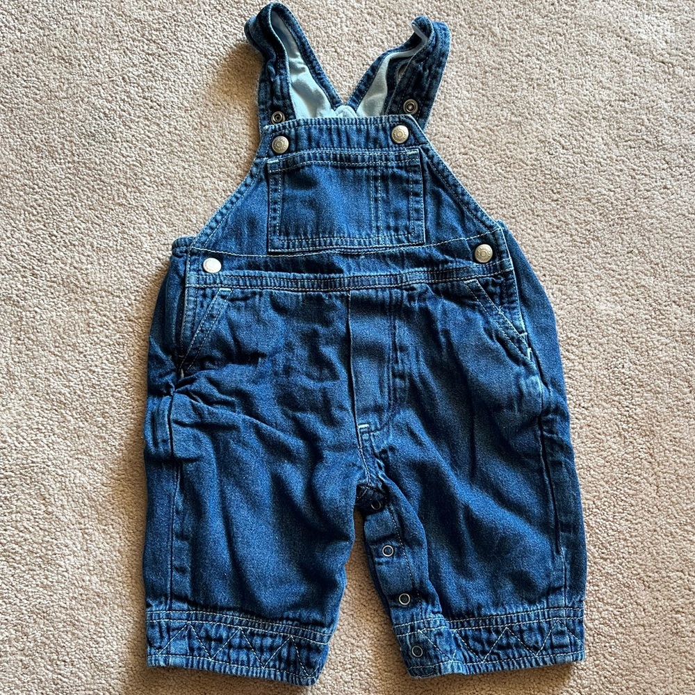 Baby GAP vintage classic denim overalls